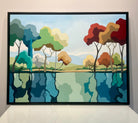 Lost Valley, original acrylic painting by Gregory Lang